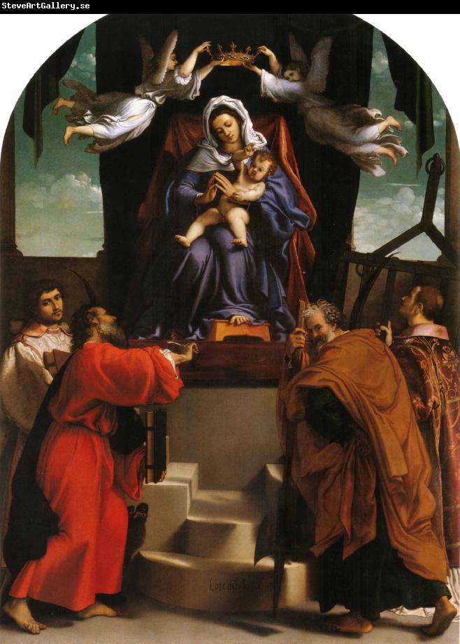 Lorenzo Lotto San Giacomo dell Orio Altarpiece
